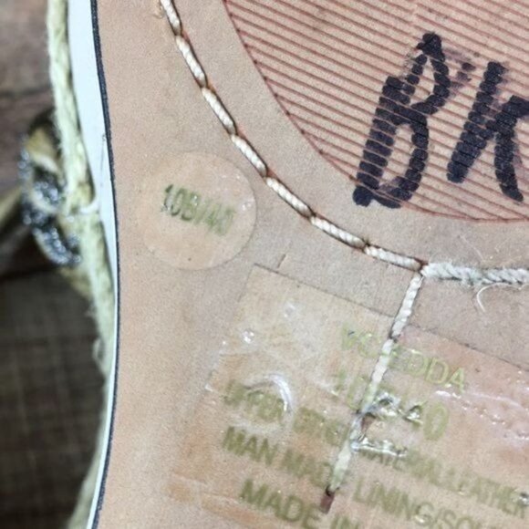 Vince Camuto Strappy‎ Woven Platform Wedge Sandals Womens 10B Slingback - Picture 9 of 11